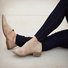 Large Size Pointed Toe Suede Flat Loafers